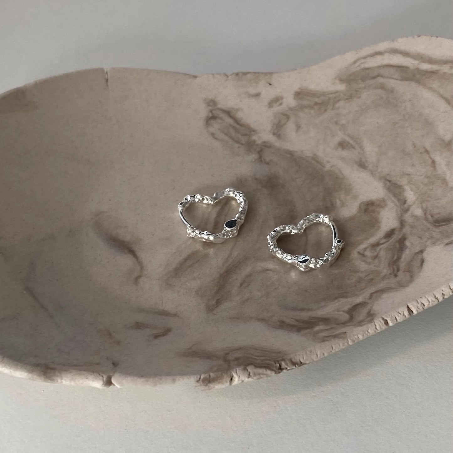 Love Shape Huggie Earring
