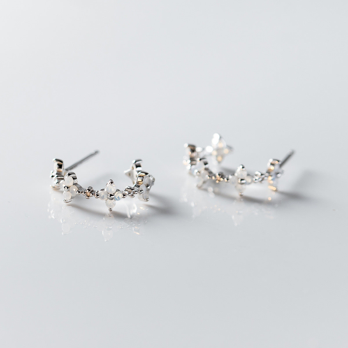 Clara Flower Stud Earring