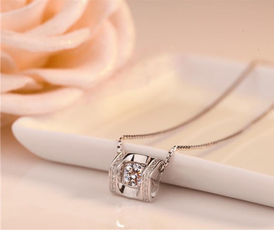 Celine Dancing Pendant Necklace