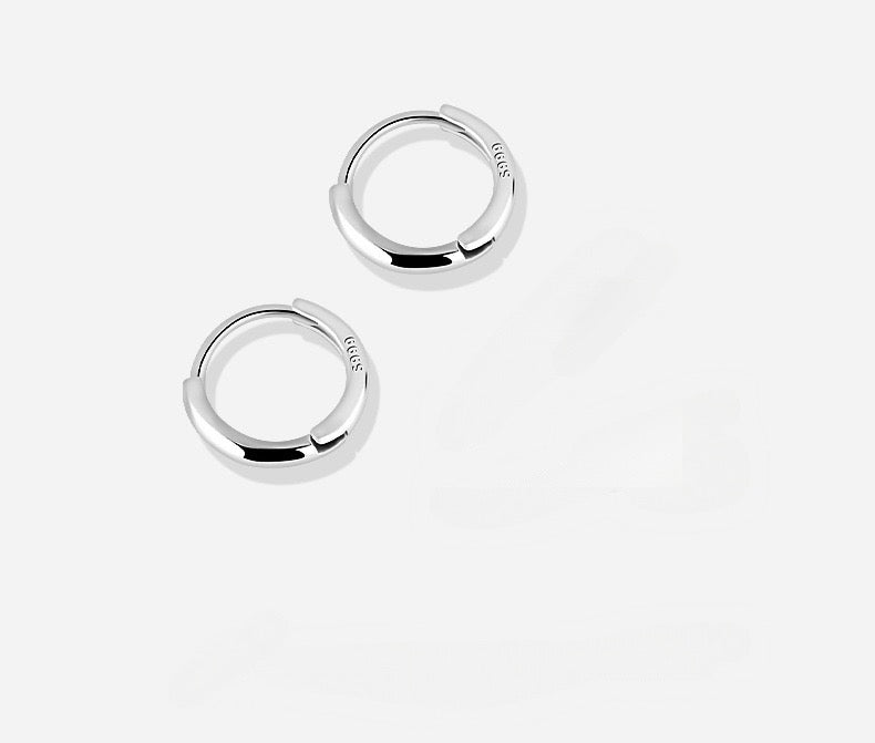 Plain Huggie Earrring S999