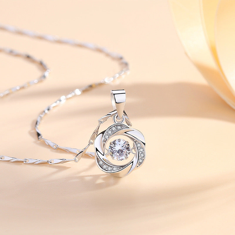 Eva Dancing Pendant Necklace