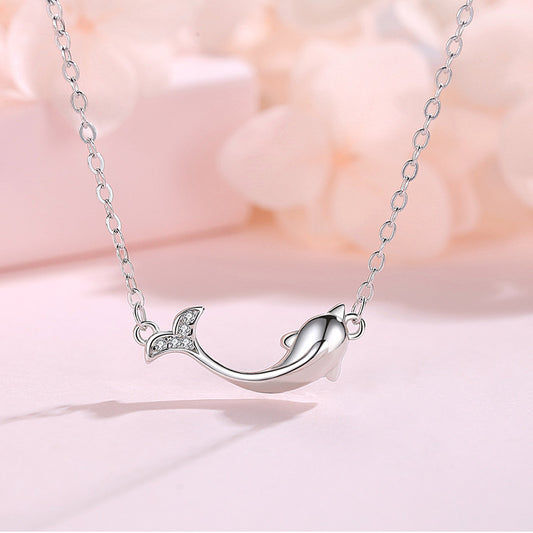 Dolphin shine Pendant Necklace