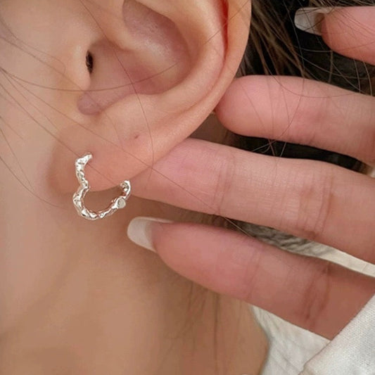 Love Shape Huggie Earring