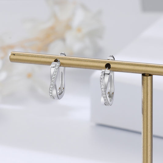 Mina Huggie Hook Earring
