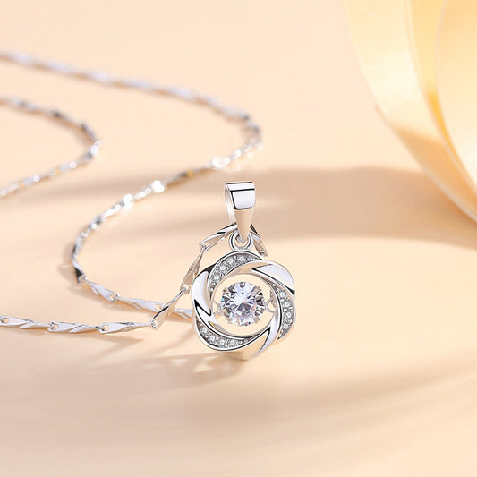 Eva Dancing Pendant Necklace